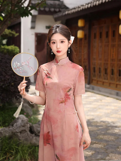 Summer Áo Dài Qipao