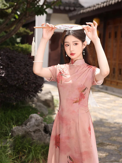 Summer Áo Dài Qipao