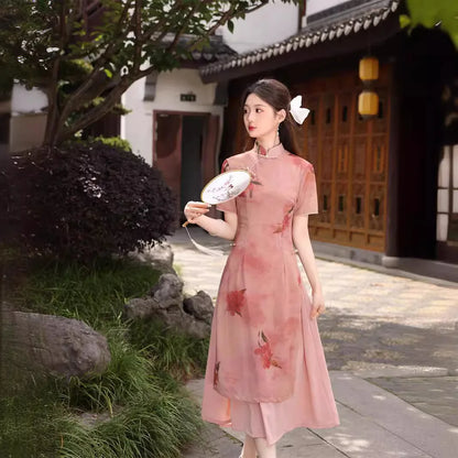 Summer Áo Dài Qipao