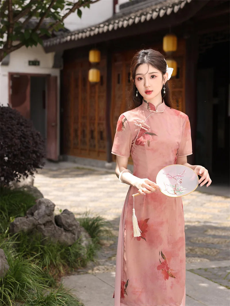 Summer Áo Dài Qipao